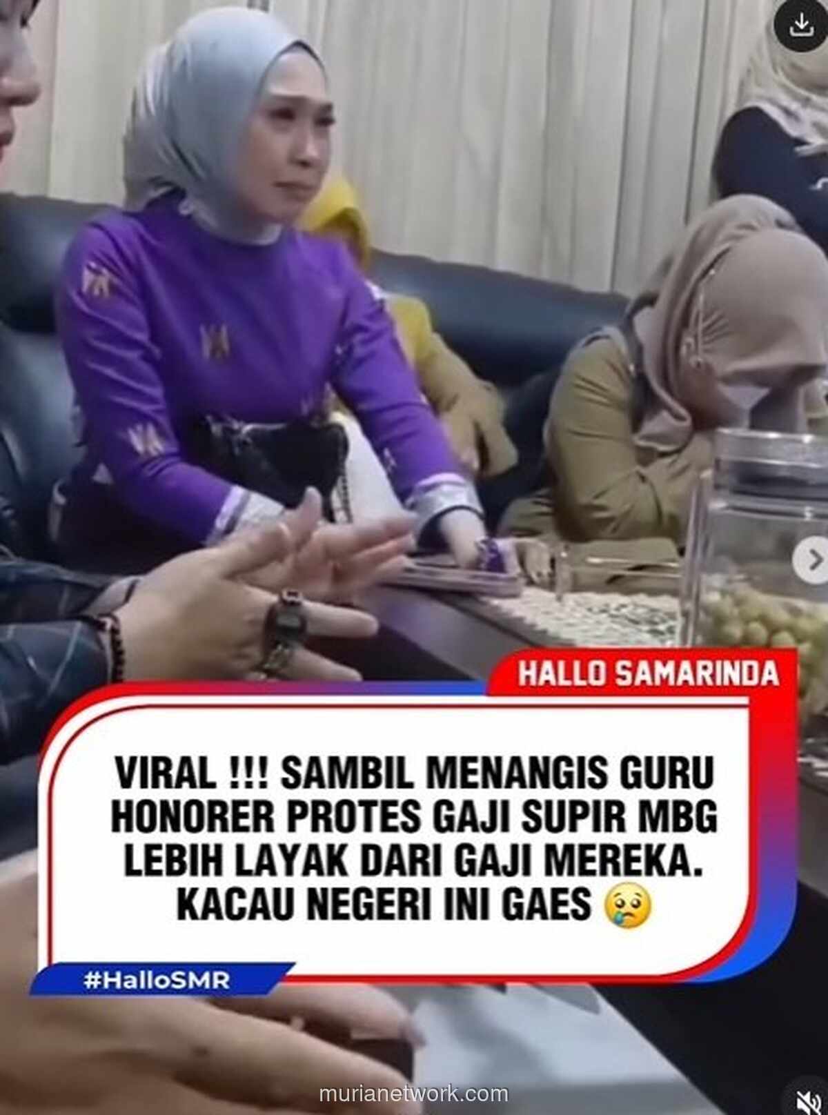 Guru Honorer Menangis, Janji Dua Juta Rupiah yang Ternyata Hanya Fatamorgana