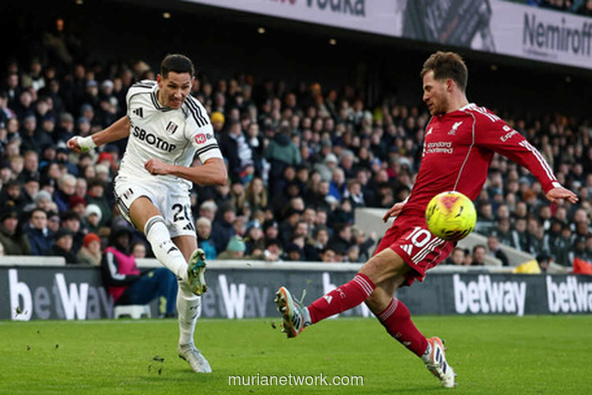 Drama VAR dan Gol Spektakuler Warnai Imbang Seru Liverpool vs Fulham