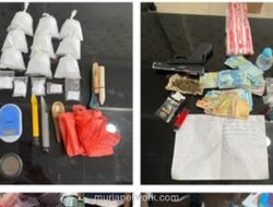 Gerebekan Kampung Narkoba di Deli Serdang, 19 Orang Diamankan dan Barak Dibakar