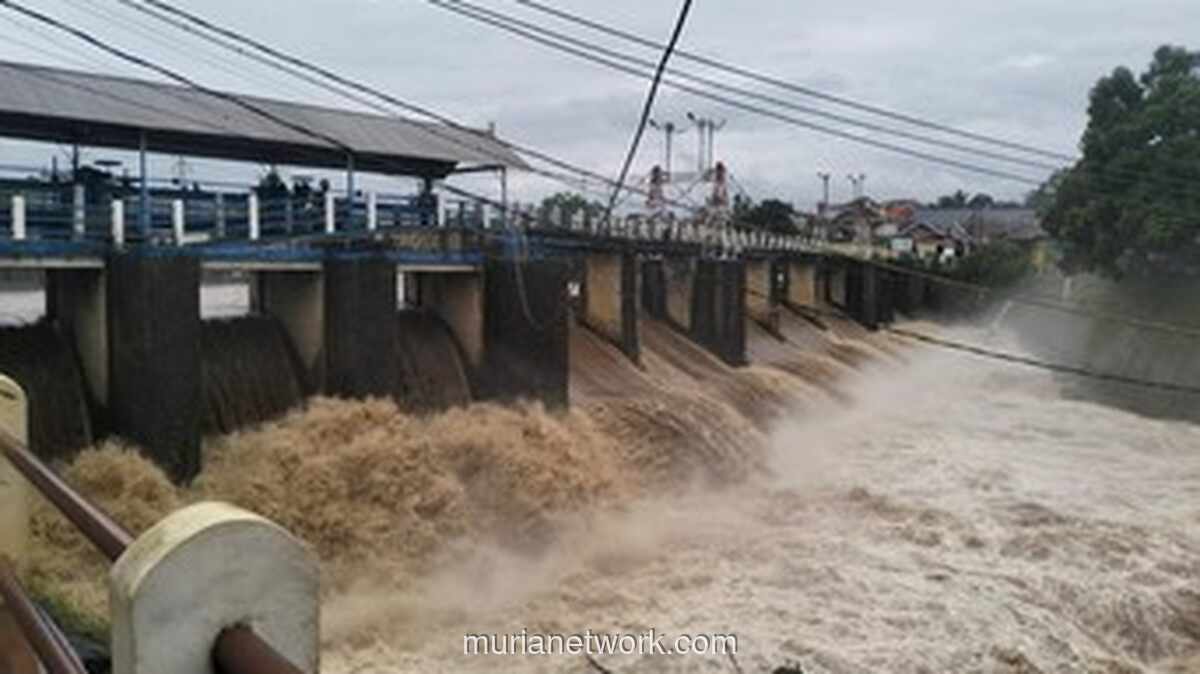 Bendung Katulampa Siaga 3, Warga Hilir Diminta Waspada Limpasan