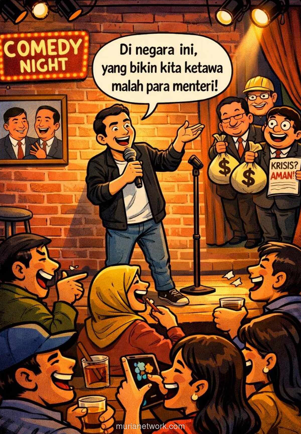 Ironi di Panggung Komedi: Ketika Tawa Berujung Laporan Polisi