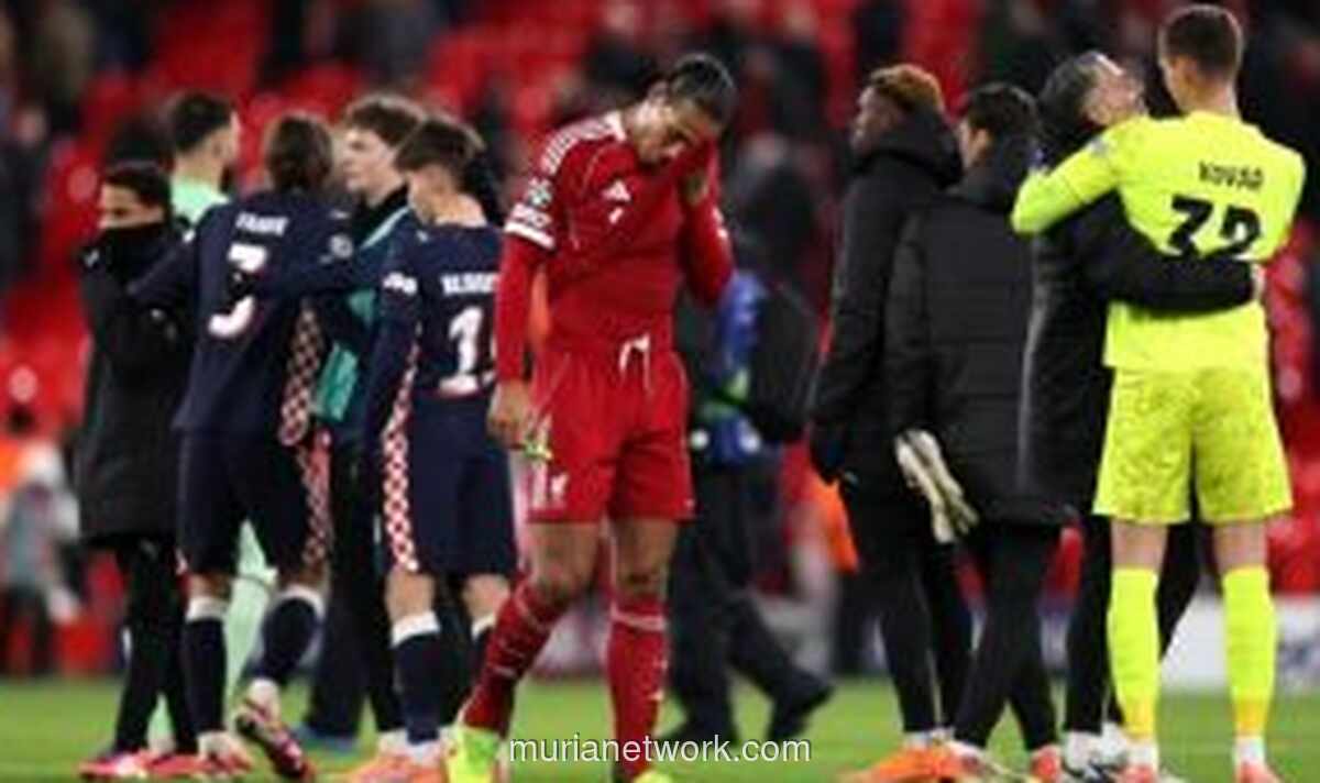 Anfield Terhenyak: Liverpool Tersandung Lagi di Kandang Sendiri