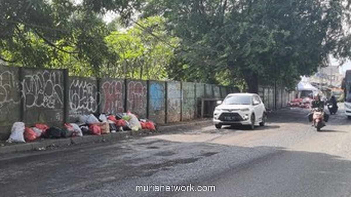 Jalan Berlubang dan Sampah Menumpuk, Warga Pasar Cimanggis Mengeluh