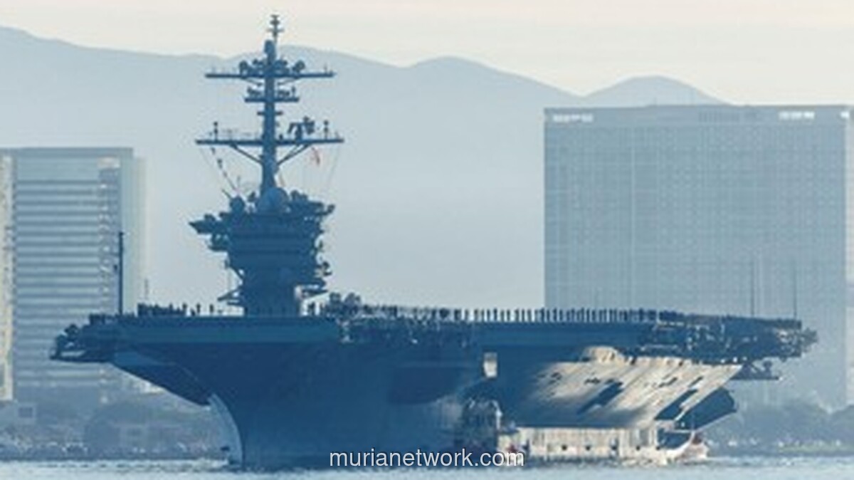 Kapal Induk AS Merapat di Timur Tengah, Ketegangan dengan Iran Kian Meningkat