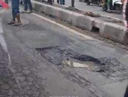 Lubang di Jalan RE Martadinata Tewaskan Perempuan Pengendara Motor