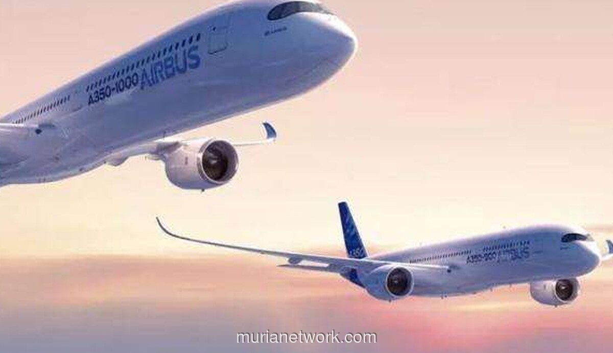 Target Meleset, Airbus Hanya Kirim 793 Pesawat Sepanjang 2025