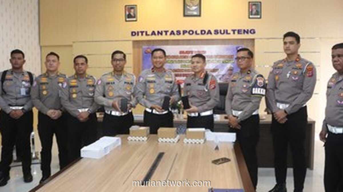 Polisi Perkenalkan Tilang Elektronik Genggam di Sulawesi Tengah