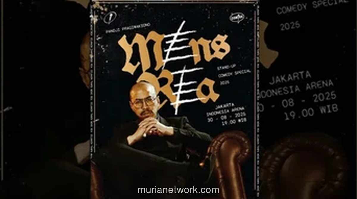 Pandji Pragiwaksono Dilaporkan ke Polda Metro Jaya Usai Materi Stand Up Comedy Mens Rea