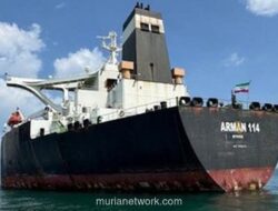 Supertanker MT Arman 114 Dilelang Rp 1,1 Triliun Setelah Gagal Laku