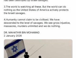 Mahathir Mohamad Kutuk Israel: Perilaku Mereka Lebih Buruk dari Binatang Buas