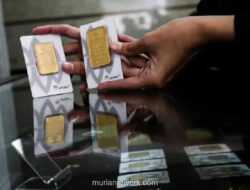 Harga Emas Antam Anjlok Rp260 Ribu per Gram di Akhir Pekan