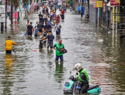 Genangan Kalimalang Tewaskan Pengemudi Ojek Online di Cikarang