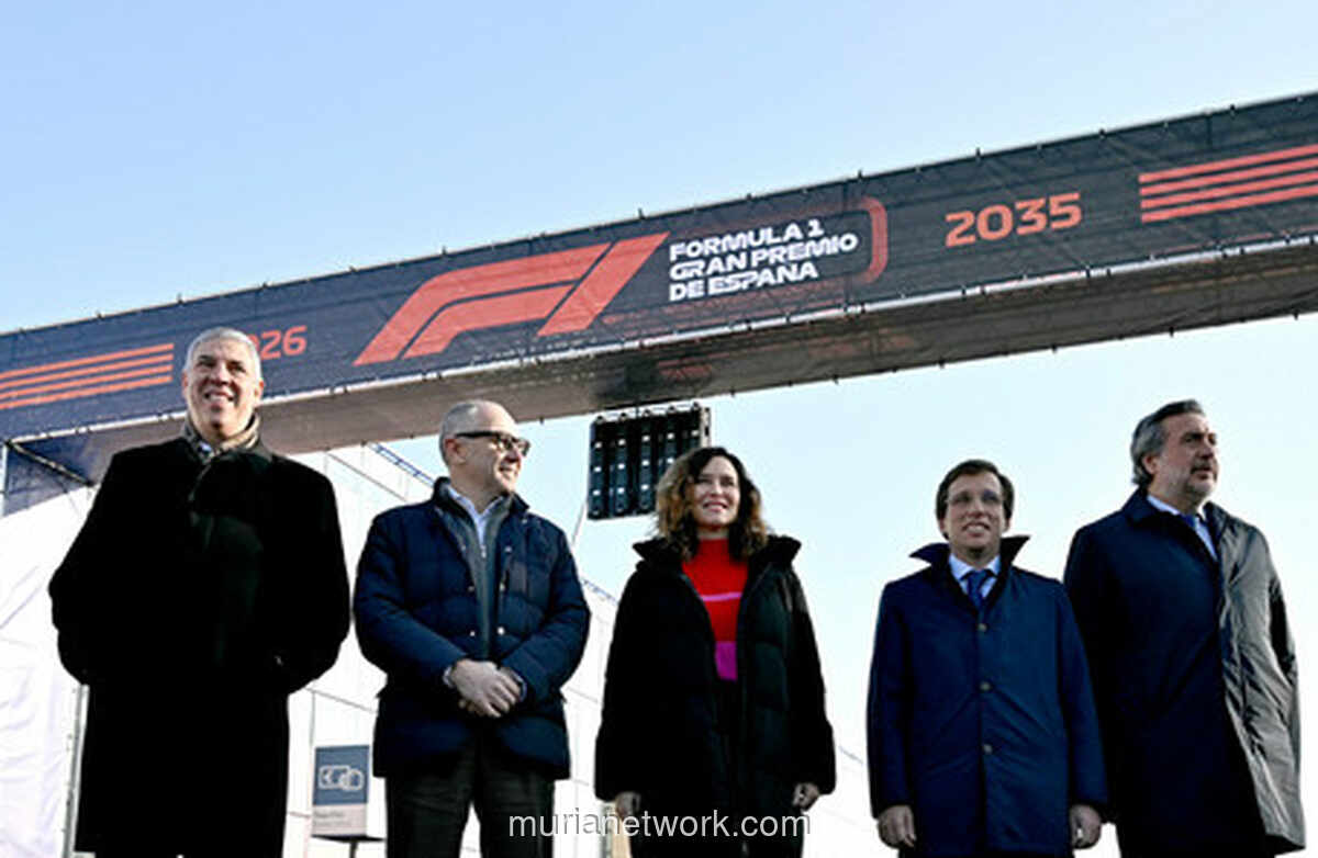Madrid Siap Sambut Deru Mesin F1 Setelah 45 Tahun Absen