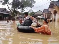 Posko TNI Akhirnya Hadir Usai Enam Hari Banjir Rendam Desa Idaman