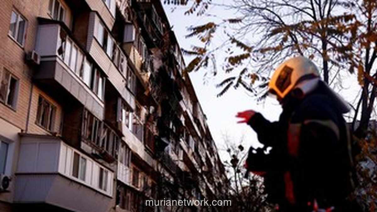 Serangan Rusia Hantam Kyiv dan Kharkiv, Korban Jiwa Berjatuhan