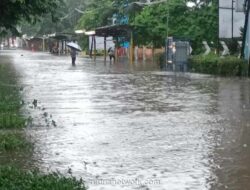 Genangan 40 Cm Rendam Jalan Letjen Suprapto Usai Hujan Dini Hari