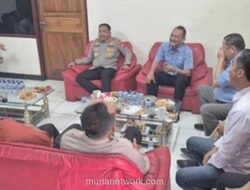 Kapolres Serang Ngariung dengan Buruh, Komunikasi Tiga Arah Jadi Kunci