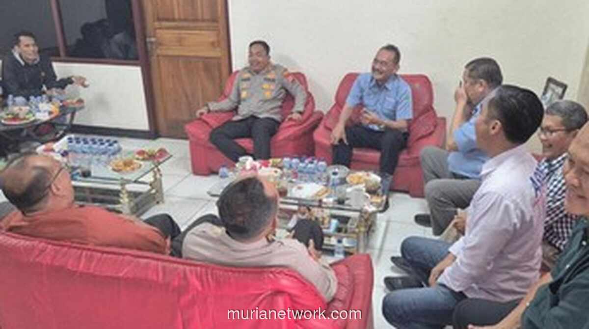 Kapolres Serang Ngariung dengan Buruh, Komunikasi Tiga Arah Jadi Kunci