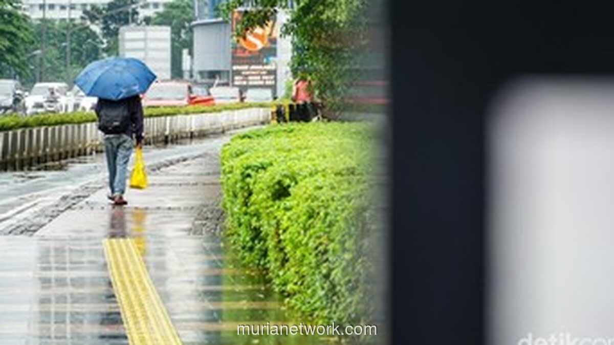 Tangsel Bakal Diguyur Lebih Deras, Sebagian Besar Jabodetabek Hujan Ringan