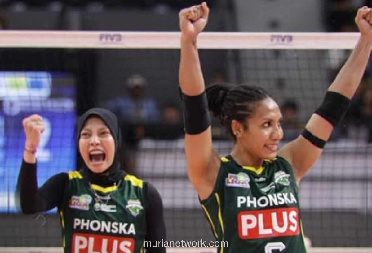 GOR Pangsuma Jadi Saksi Bisu Kekalahan Telak Medan Falcons