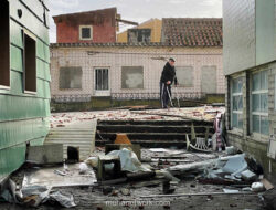 Badai Kristin Hantam Portugal, Lima Nyawa Melayang dan Ribuan Rumah Gelap Gulita