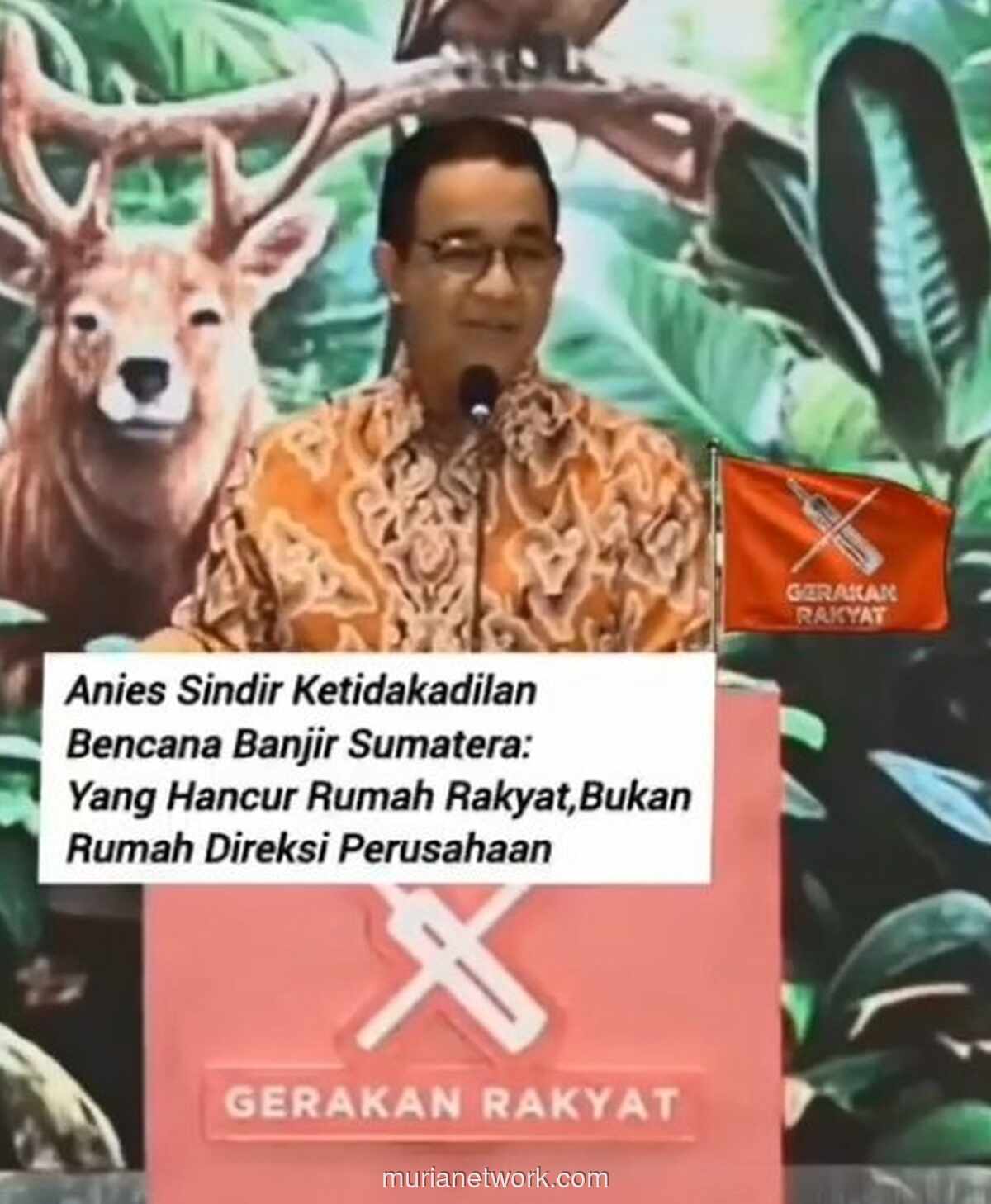 Anies Soroti Sawit: Hutan Bukan Cuma Fotosintesis, Petani Kecil Hanya Dapat Remah