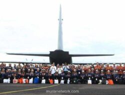 Hercules Angkut 240 Mahasiswa STIS ke Medan Bencana Sumatera