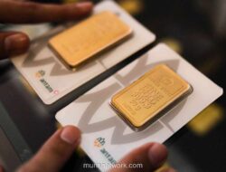 Harga Emas Antam Turun Tipis, PPN Dihapus tapi PPh 22 Tetap Berlaku