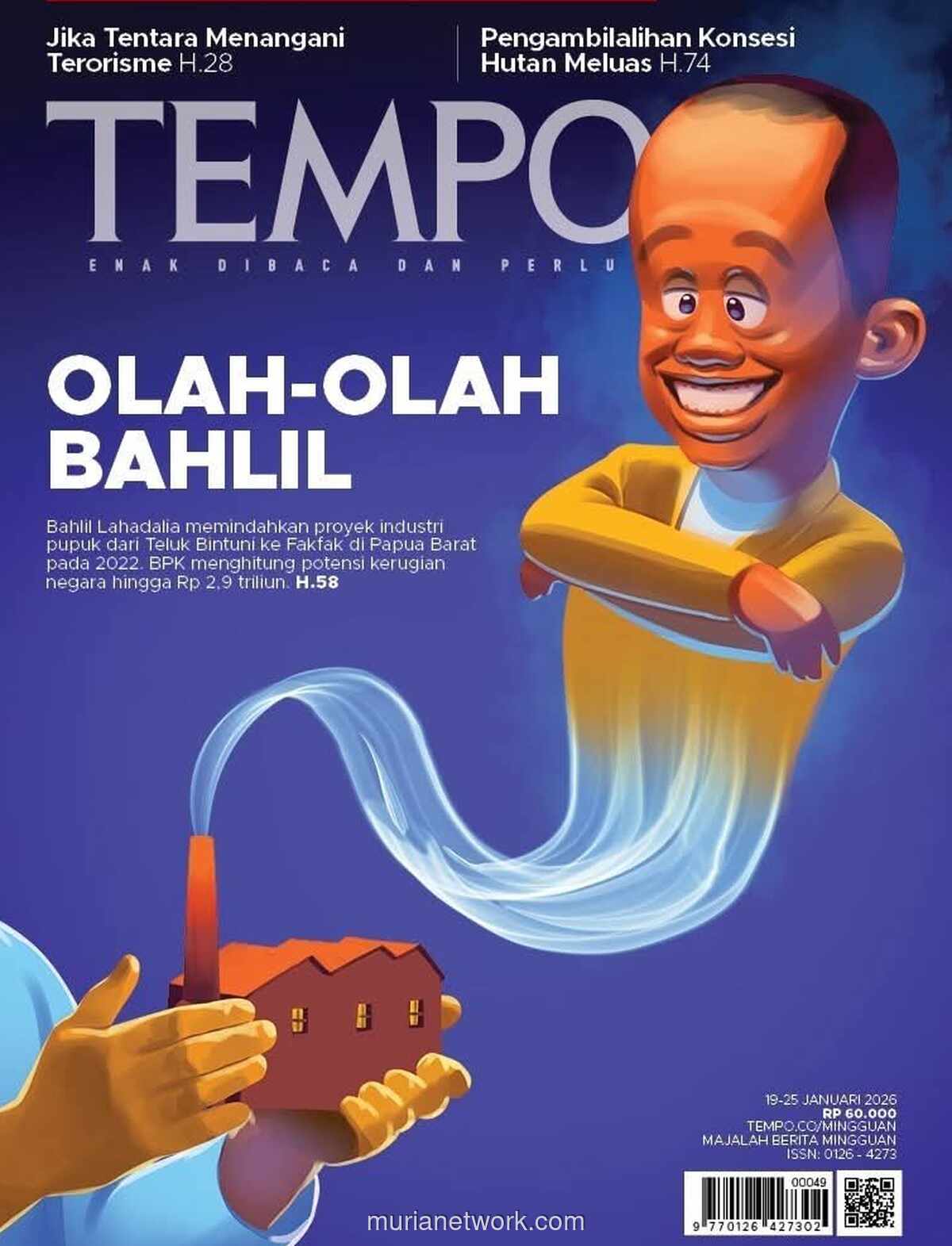 BPK Ungkap Potensi Rugi Rp 2,9 Triliun di Balik Pemindahan Proyek Pupuk Bahlil