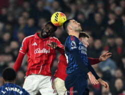 Arsenal Tersendat di City Ground, Peluang Juara Semakin Renggang