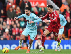 Liverpool Gagal Maksimal di Anfield, Burnley Curi Poin Berharga
