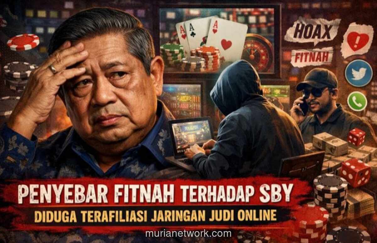 Jaringan Judi Online Diduga Dalangi Fitnah terhadap SBY