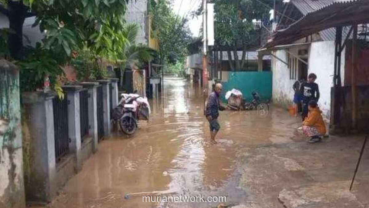 Kali Ciliwung Meluap Lagi, Ratusan Rumah di Pejaten Timur Terendam 1,3 Meter
