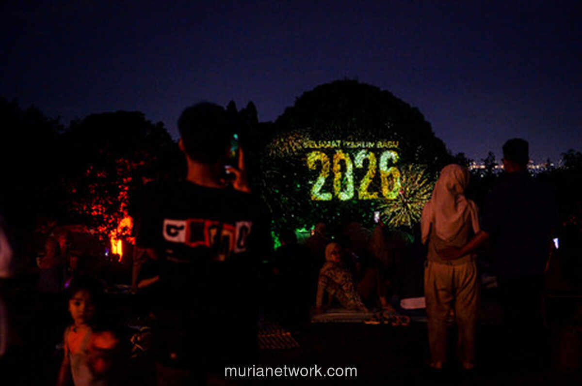 Pohon-Pohon Bercerita: Video Mapping Meriahkan Malam di Sesar Lembang