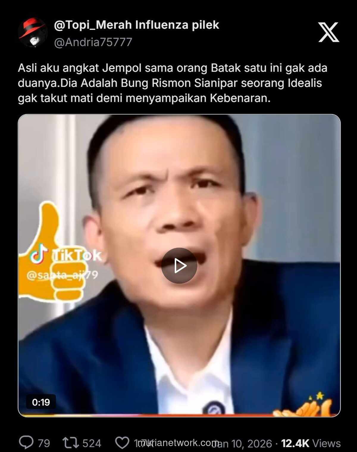 Rismon Sianipar Tantang Jokowi: Ancaman Nyawa Pun Saya Hadapi Demi Keilmiahan