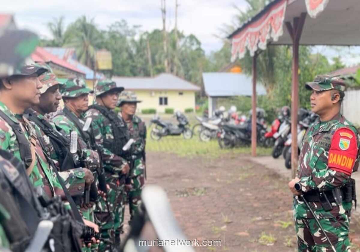 Aparat Gabungan Amankan Senjata dan Bongkar Tenda Pemicu Konflik di Kwamki Narama