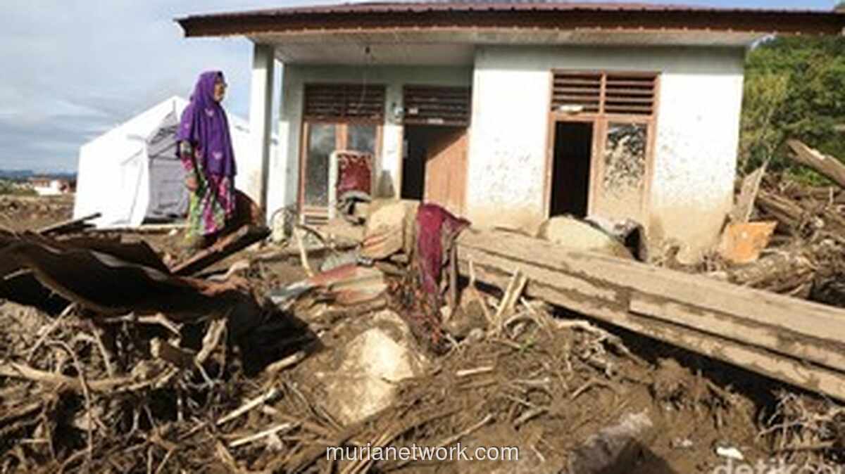 Korban Tewas Banjir dan Longsor Sumatera Tembus 1.167 Jiwa, 165 Masih Hilang