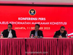 Laporan MKMK Ungkap Satu Hakim Absen 29 Persen Sidang