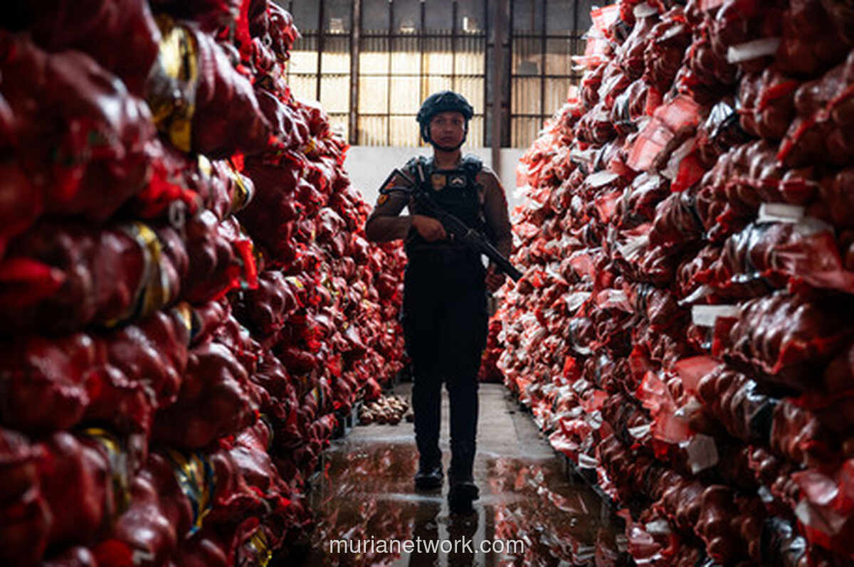 Polisi Bongkar Gudang Rahasia di Semarang, 133,5 Ton Bawang Ilegal Disita