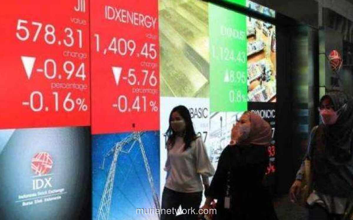 IHSG Tergelincir 124 Poin, Pasar Dihantui Aksi Jual Massal
