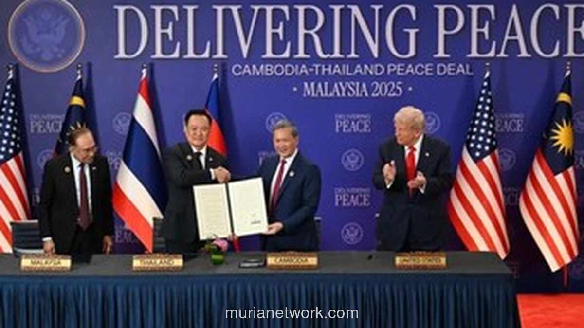 AS Suntik Rp 758 Miliar untuk Kukuhkan Gencatan Senjata Thailand-Kamboja