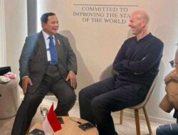 Prabowo Curi Waktu dengan Zidane di Davos, Bahas Ambisi Besar Sepak Bola Indonesia