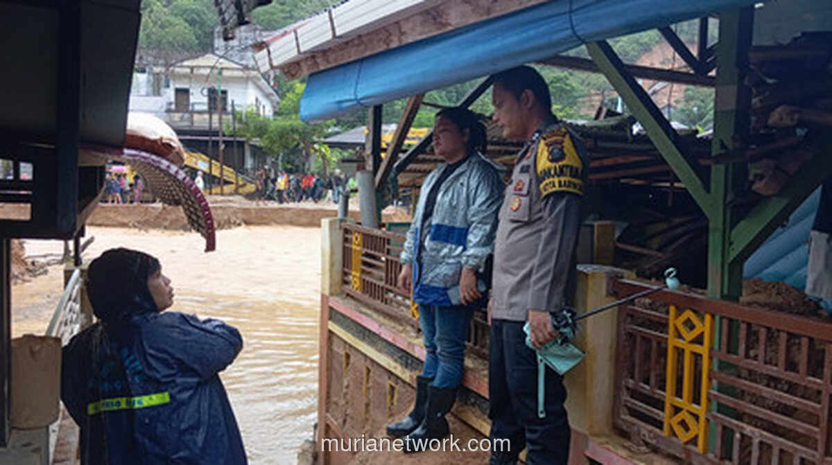 Sungai Aek Doras Meluap, Permukiman di Sibolga Utara Terendam 15 Cm