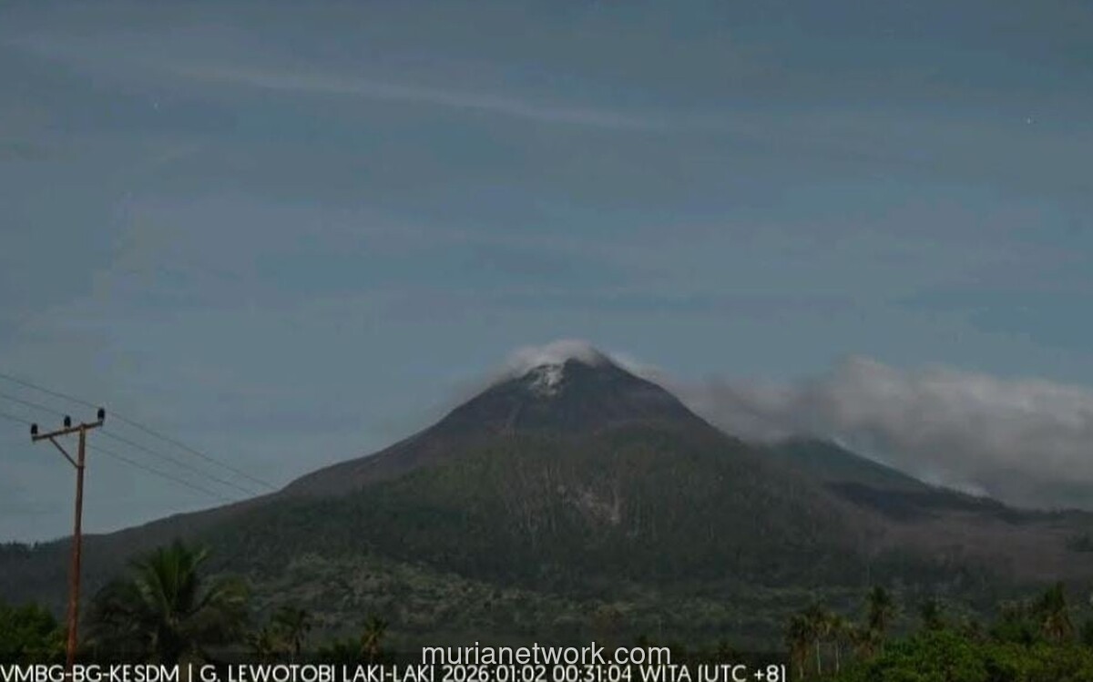 Lewotobi Laki-laki Siaga Maksimal, Status Dinaikkan ke Awas