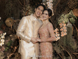 Syifa Hadju Bersinar dalam Kebaya Terakota di Momen Lamaran dengan El Rumi