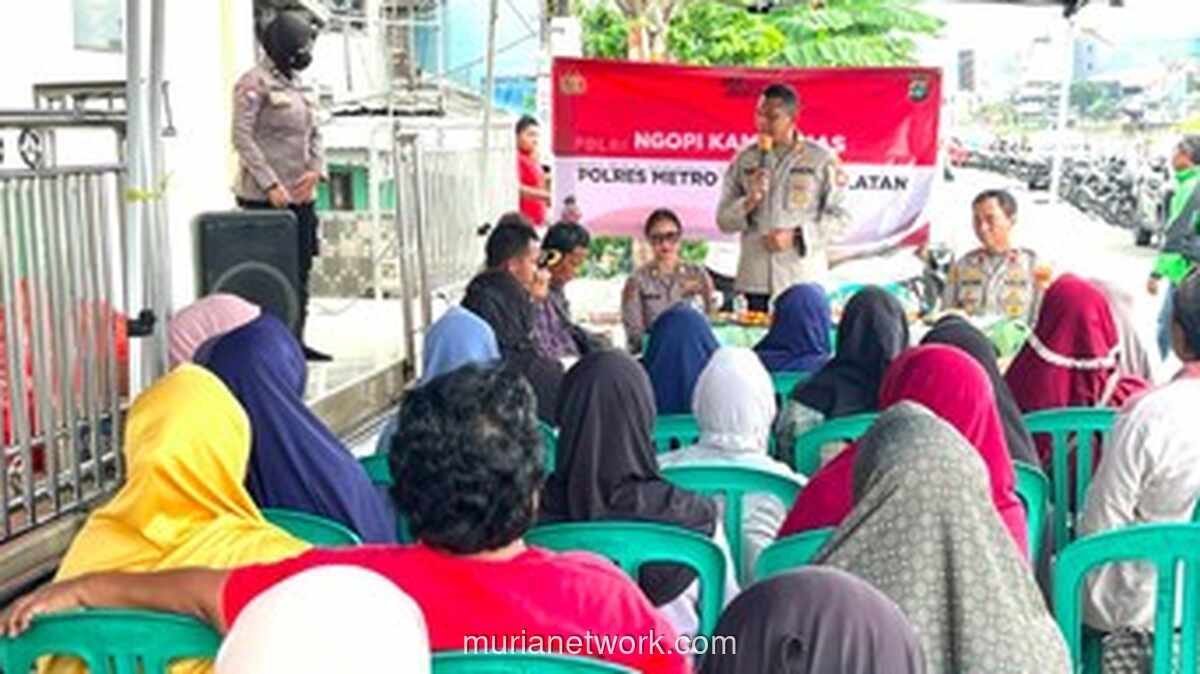 Polisi Gelar Ngopi Kamtibmas untuk Redam Tawuran di Bukit Duri