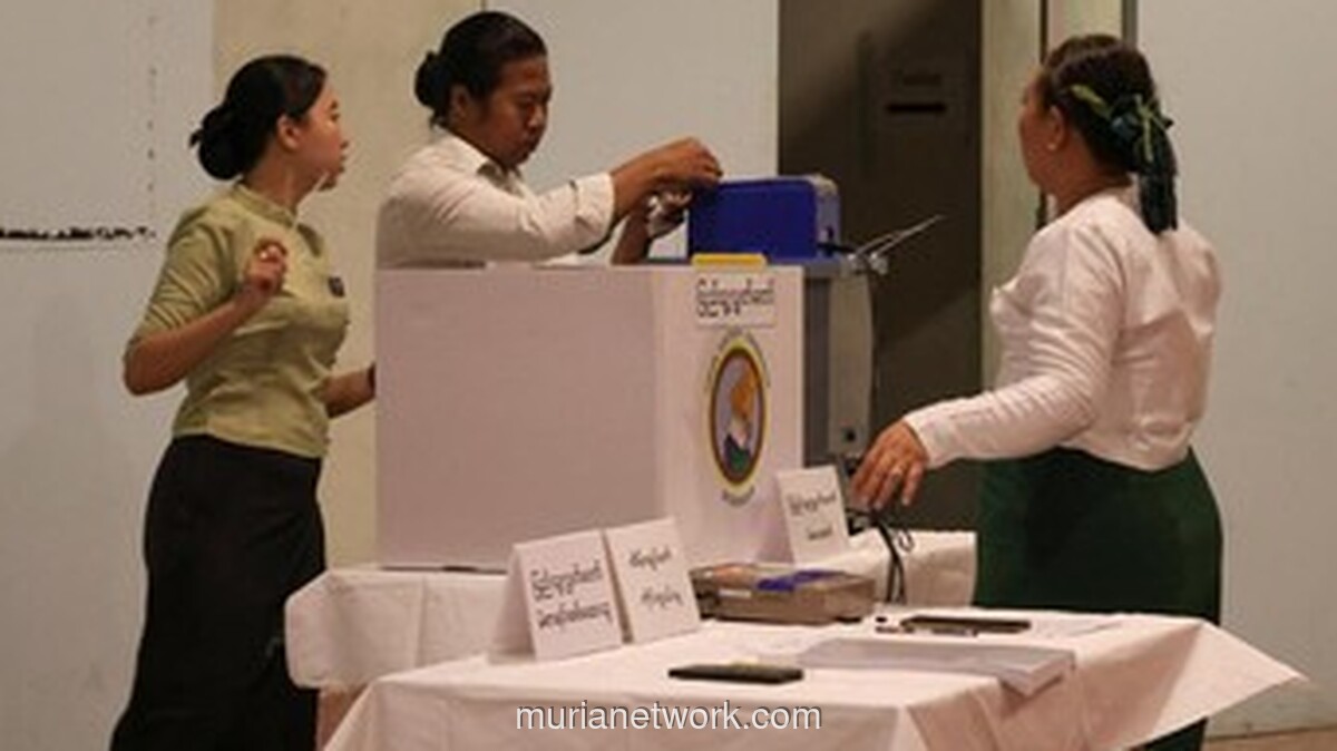 Pemilu Myanmar Usai, Kemenangan Telak Dirayakan Junta di Tengah Kontroversi