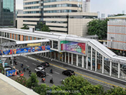 Jembatan Sarinah Dibongkar Pasang, Nanti Integrasi Langsung dengan Halte TransJakarta