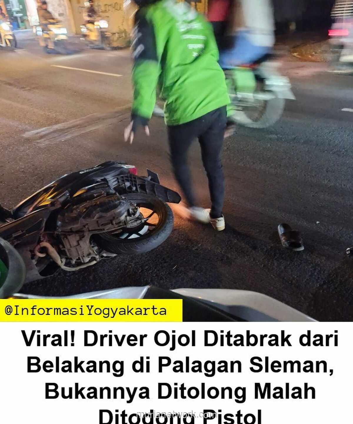 Kengerian di Palagan: Ojol Ditabrak, Lalu Dihujani Makian dan Ancaman Senjata Api
