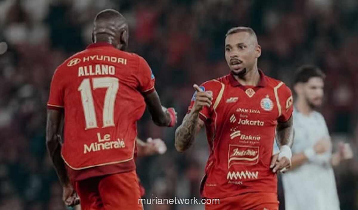 Gol Penalti Gustavo Almeida Bawa Persija Unggul di Babak Pertama